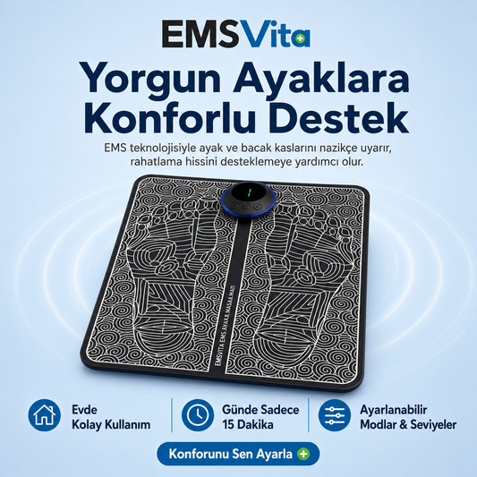EMSVita™ ile Bacak Ağrılarına Son!